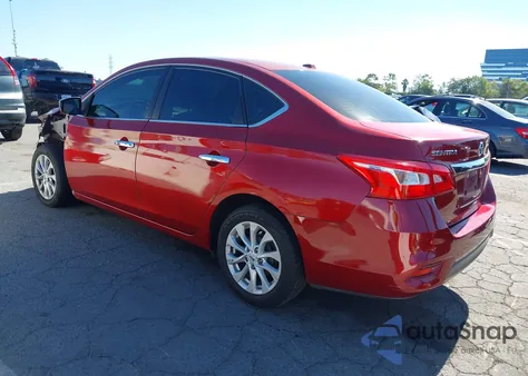 2019 Nissan Sentra Sv z USA, uszkodzony, nr VIN 3N1AB7AP2KY263105
